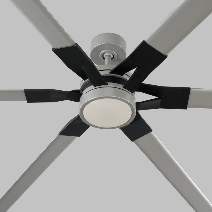Visual Comfort Fan Canada - 6LFR96PBSD - 96"Ceiling Fan - Loft - Painted Brushed Steel