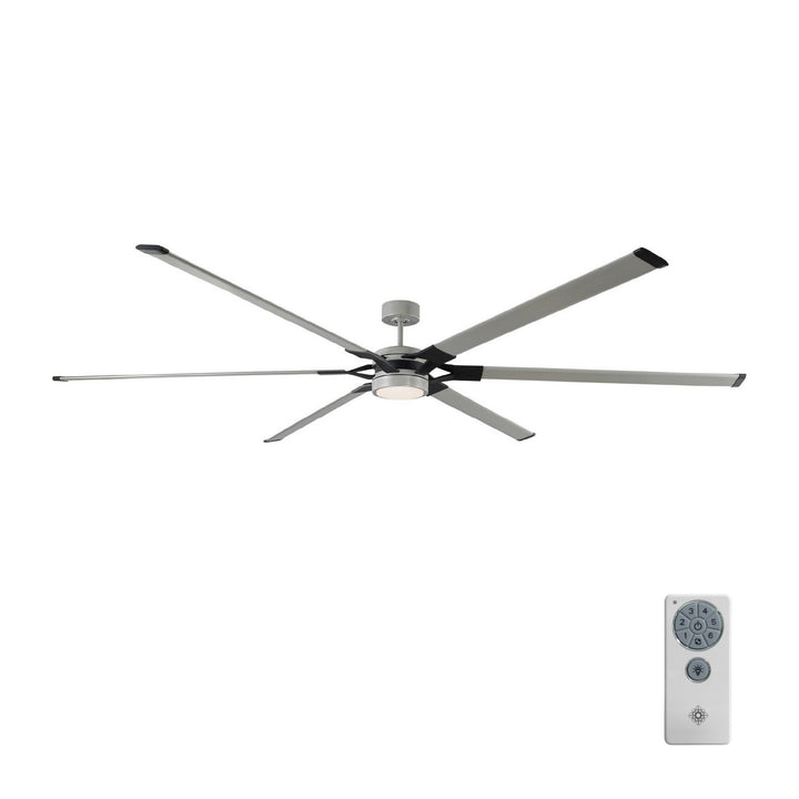 Visual Comfort Fan Canada - 6LFR96PBSD - 96"Ceiling Fan - Loft - Painted Brushed Steel