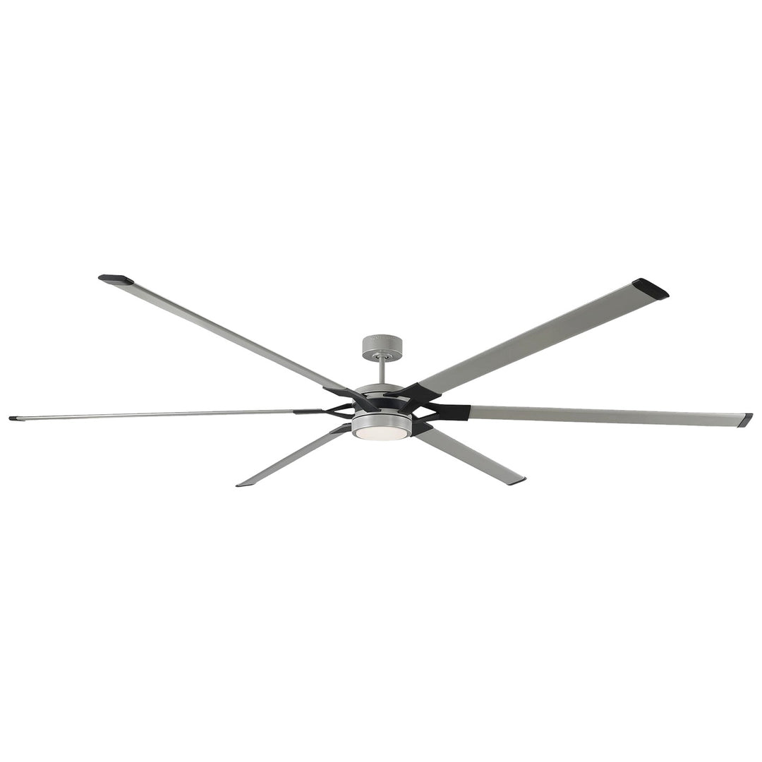 Loft 96"Ceiling Fan in Painted Brushed Steel - available from The Lighting Shoppe, trusted by Canadian homeowners
