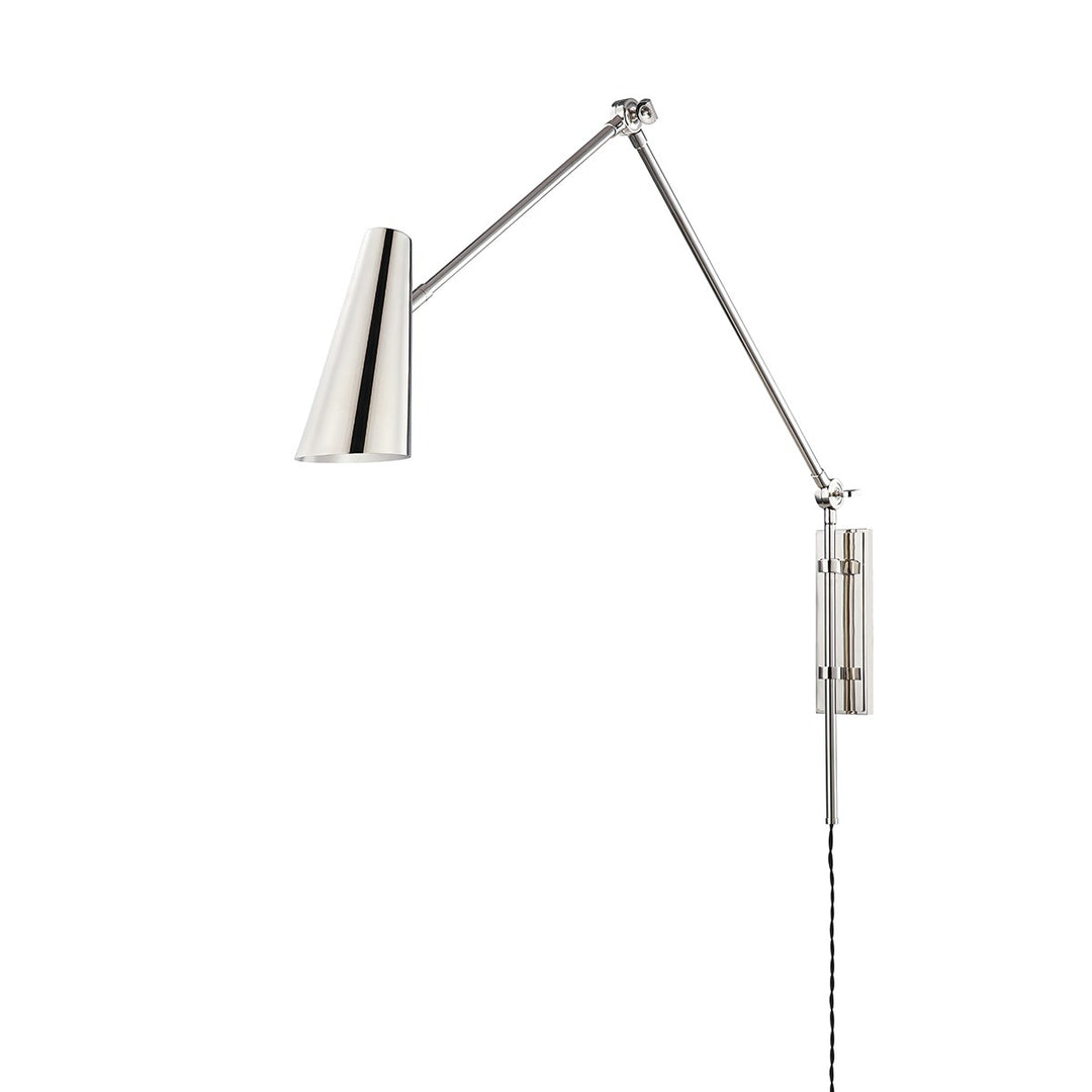 Hudson Valley Canada - 4121-PN - One Light Wall Sconce - Lorne - Polished Nickel