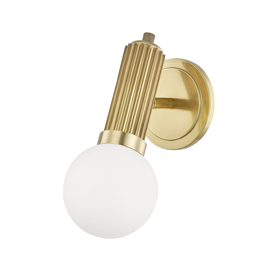 Hudson Valley Canada - 5100-AGB - One Light Wall Sconce - Reade - Aged Brass