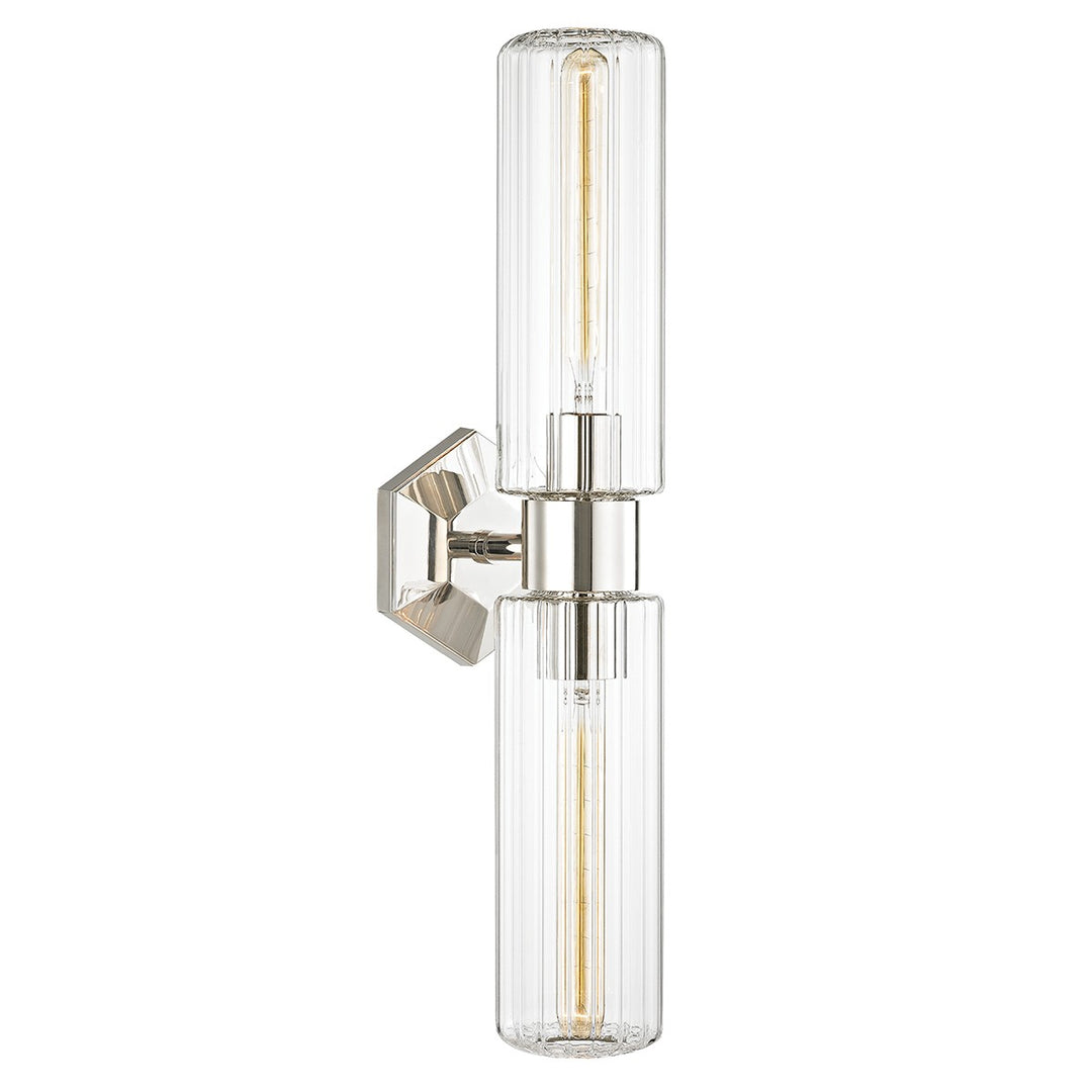 Hudson Valley Canada - 5124-PN - Two Light Wall Sconce - Roebling - Polished Nickel