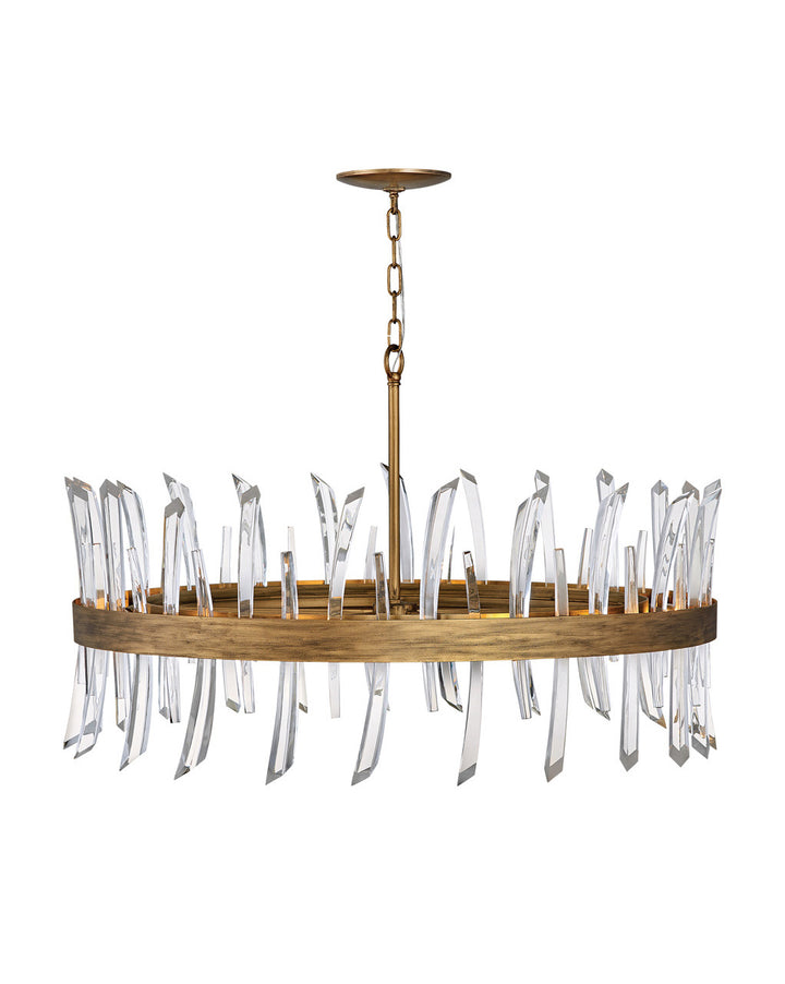 Fredrick Ramond Canada - FR30905BNG - LED Chandelier - Revel - Burnished Gold