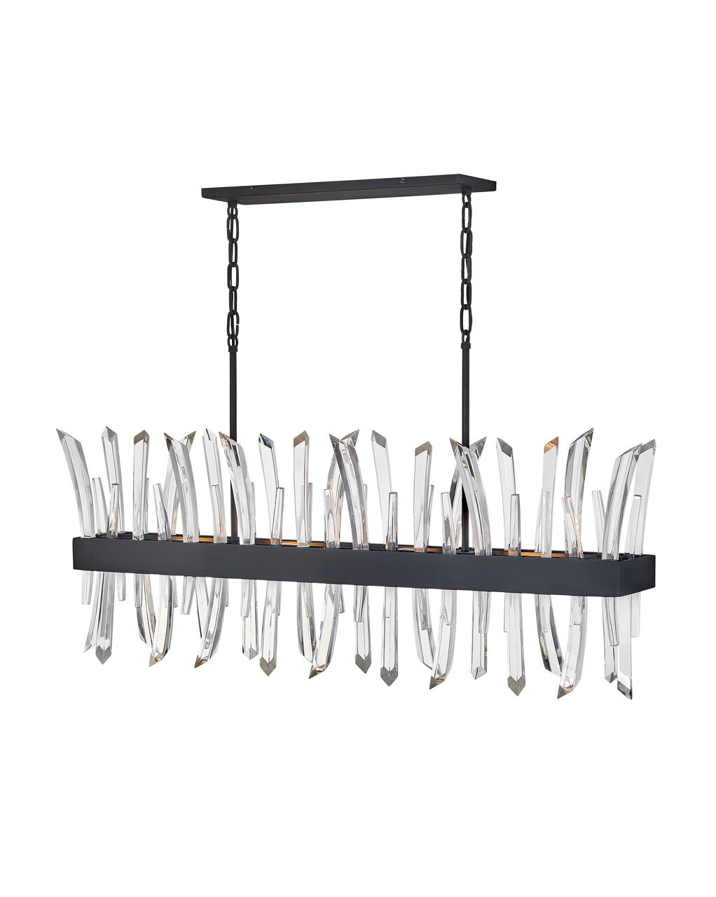 Revel LED Linear Pendant in Black - available from The Lighting Shoppe, trusted by Canadian homeowners