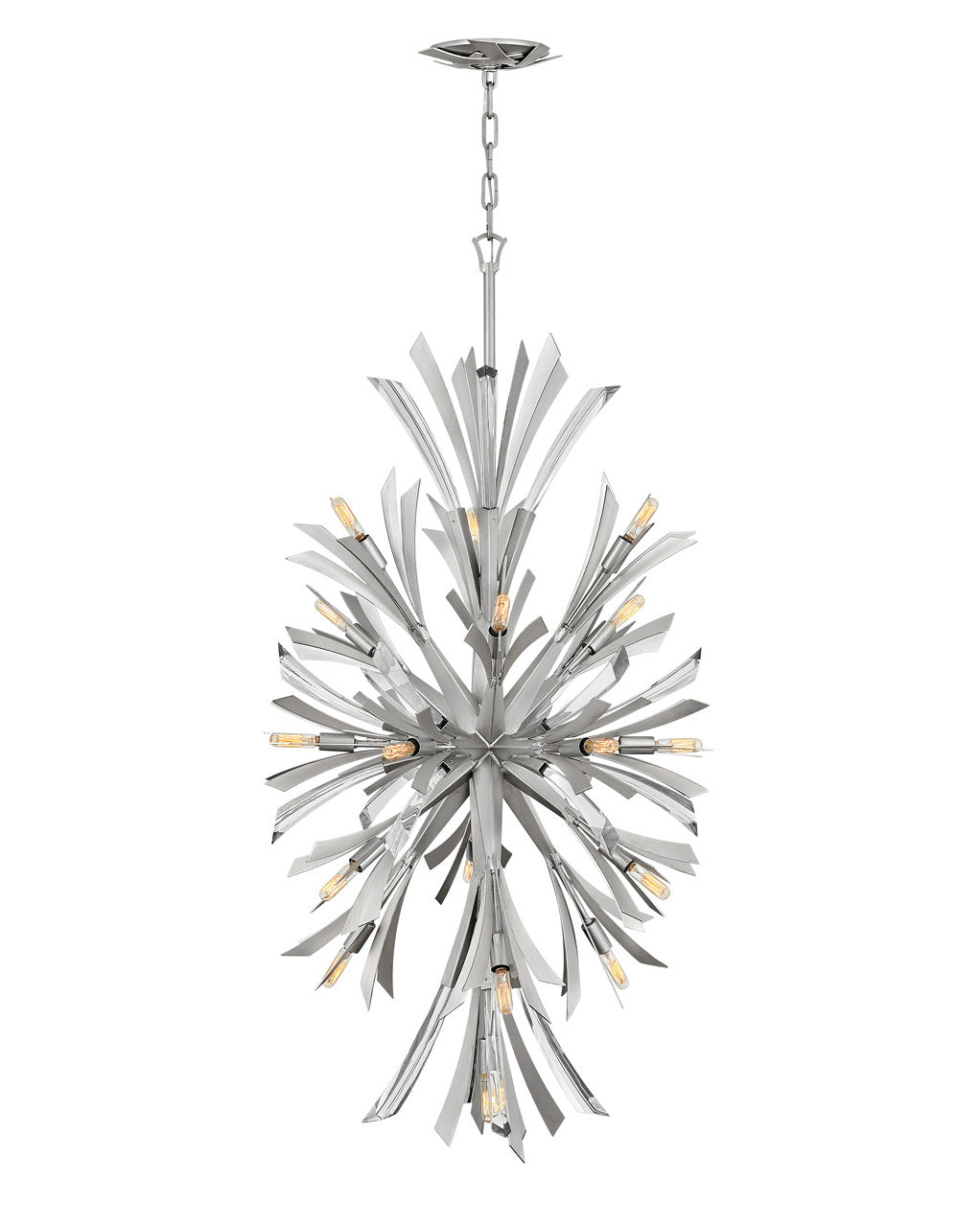 Vida LED Chandelier in Glacial - available from The Lighting Shoppe, trusted by Canadian homeowners