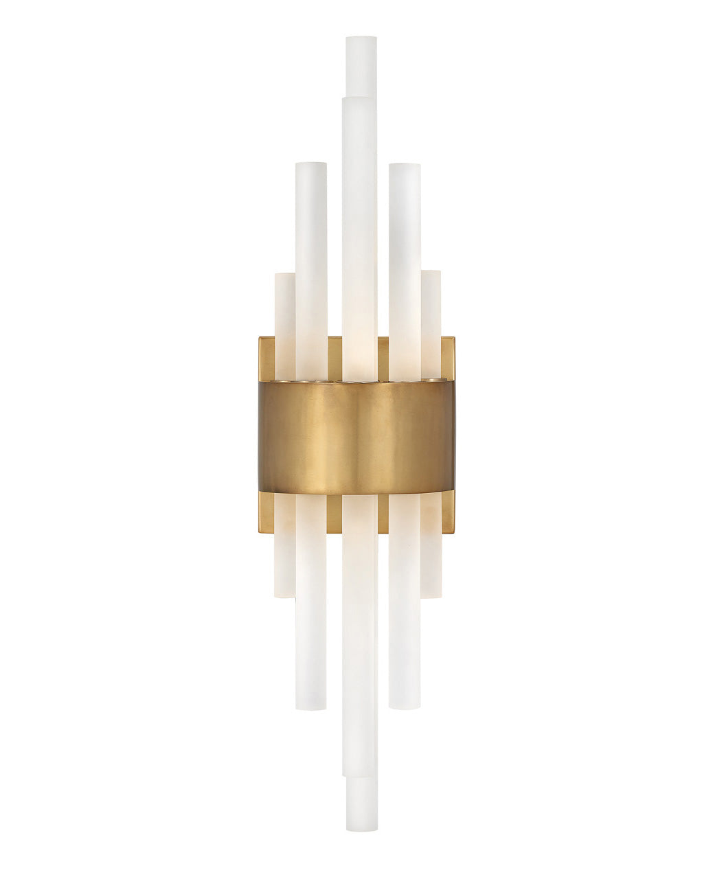 Trinity LED Wall Sconce in Heritage Brass - available from The Lighting Shoppe, trusted by Canadian homeowners
