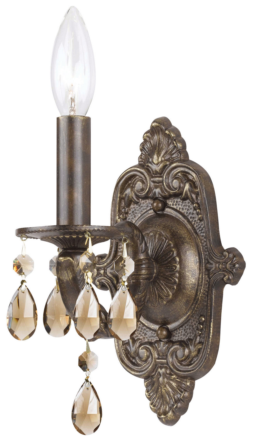 Paris Market One Light Wall Sconce in Venetian Bronze - available from The Lighting Shoppe, trusted by Canadian homeowners