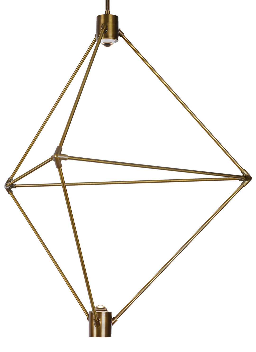 Candora LED Chandelier in Aged Brass - available from The Lighting Shoppe, trusted by Canadian homeowners