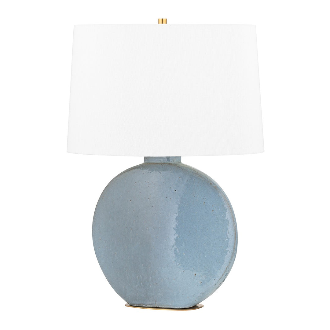 Hudson Valley Canada - L1840-AGB/GRY - One Light Table Lamp - Kimball - Aged Brass