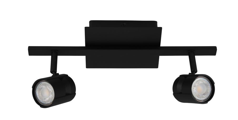 Vergiano LED Fixed Track Light in Black - available from The Lighting Shoppe, trusted by Canadian homeowners