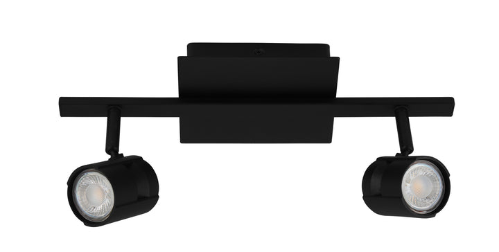 Vergiano LED Fixed Track Light in Black - available from The Lighting Shoppe, trusted by Canadian homeowners