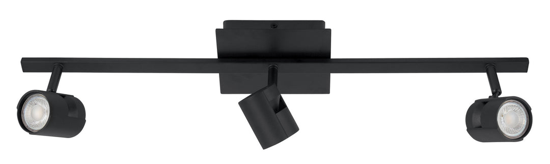Vergiano LED Fixed Track Light in Black - available from The Lighting Shoppe, trusted by Canadian homeowners