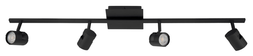 Vergiano LED Fixed Track Light in Black - available from The Lighting Shoppe, trusted by Canadian homeowners