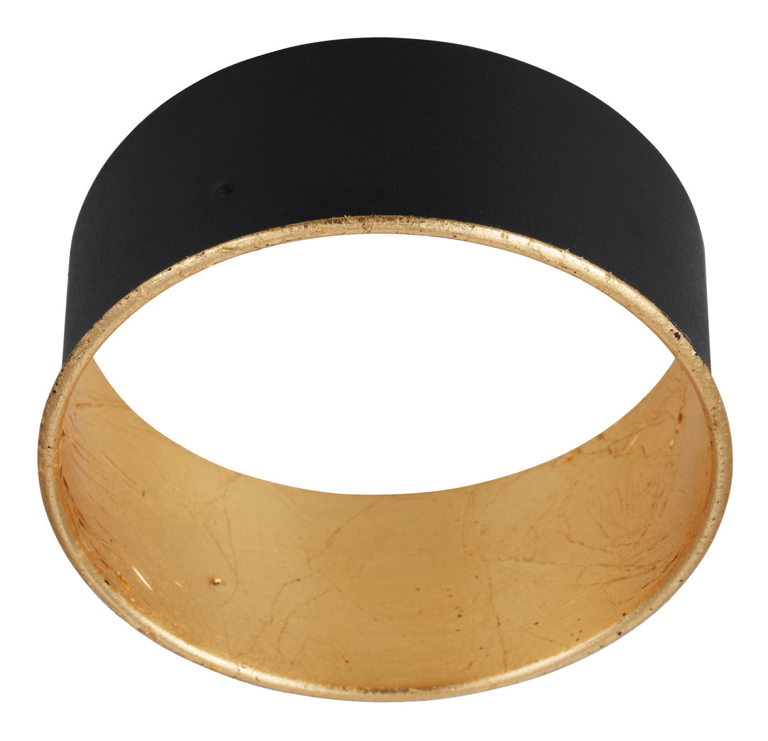 Tortoreto Baffle in Gold Leaf - available from The Lighting Shoppe, trusted by Canadian homeowners