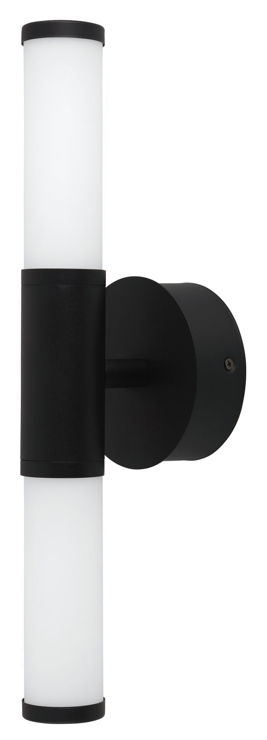 Palmera 1 LED Bath/Vanity in Matte Black - available from The Lighting Shoppe, trusted by Canadian homeowners