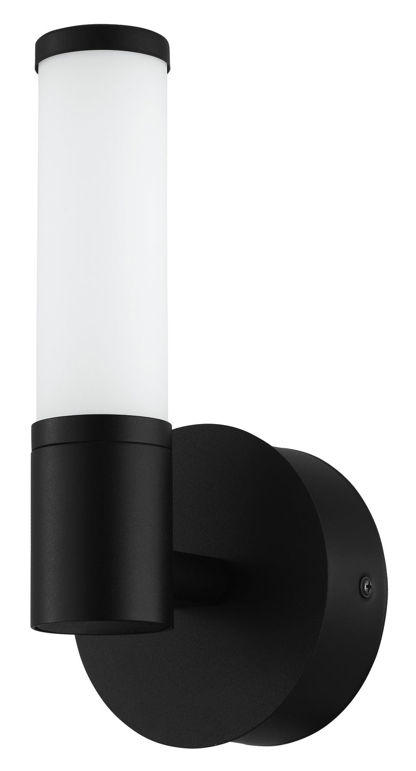 Palmera 1 LED Bath/Vanity in Black - available from The Lighting Shoppe, trusted by Canadian homeowners