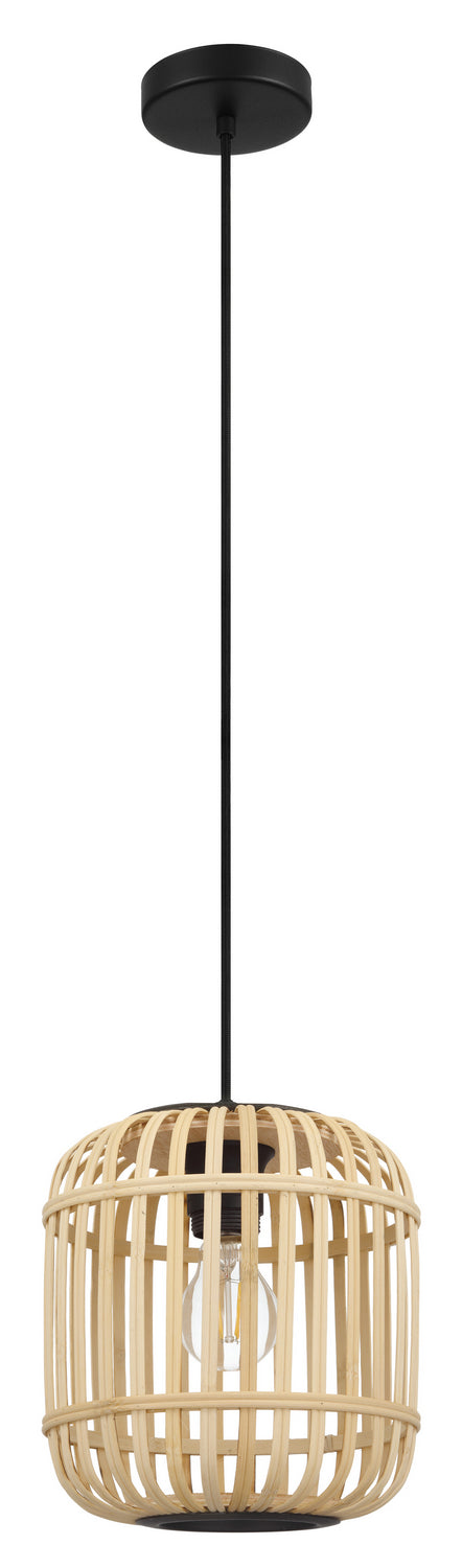 Bordesley One Light Pendant in Black - available from The Lighting Shoppe, trusted by Canadian homeowners