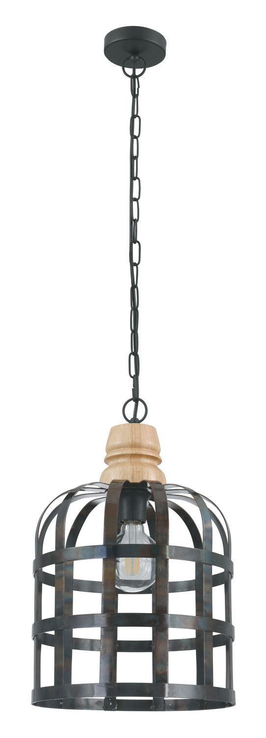 Oldcastle One Light Pendant in Black - available from The Lighting Shoppe, trusted by Canadian homeowners