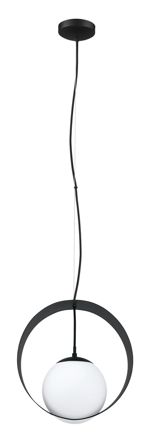 Camargo One Light Pendant in Black - available from The Lighting Shoppe, trusted by Canadian homeowners