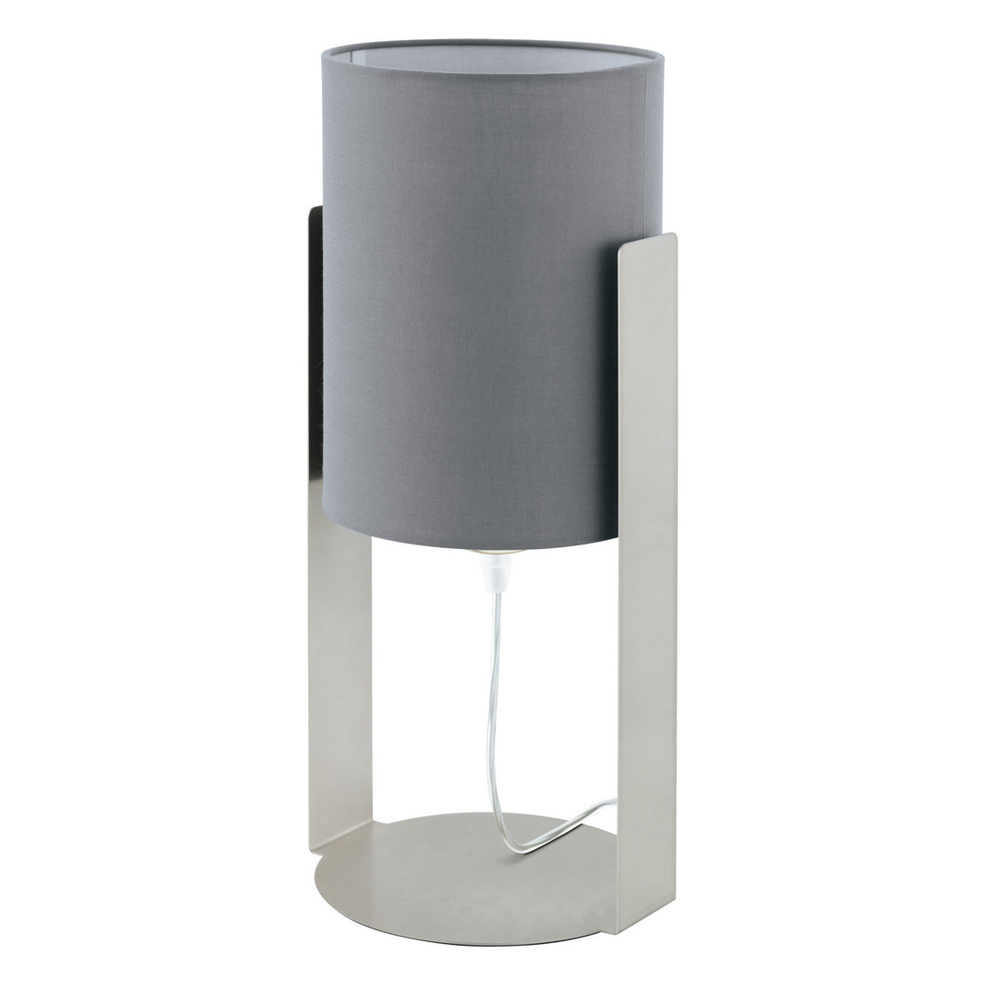 Siponto One Light Table Lamp in Matte Nickel - available from The Lighting Shoppe, trusted by Canadian homeowners