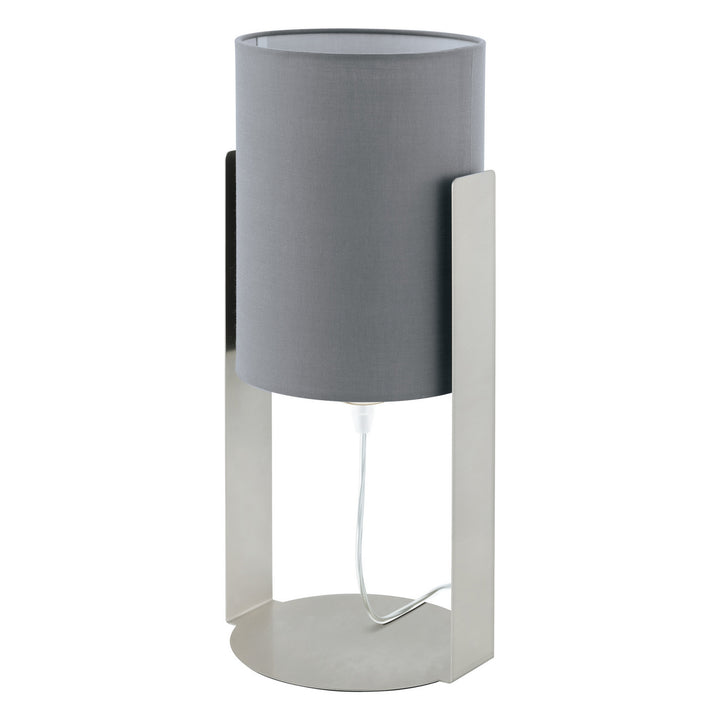 Siponto One Light Table Lamp in Matte Nickel - available from The Lighting Shoppe, trusted by Canadian homeowners