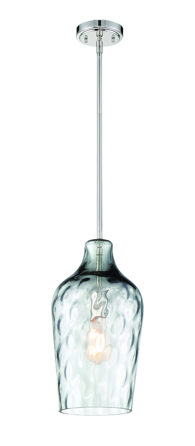 Pendant One Light Pendant in Brushed Polished Nickel - available from The Lighting Shoppe, trusted by Canadian homeowners