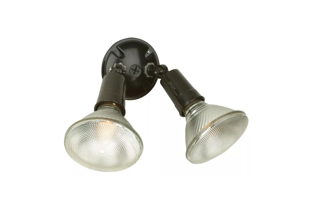 Par Holders Two Light PAR Holder in Black - available from The Lighting Shoppe, trusted by Canadian homeowners