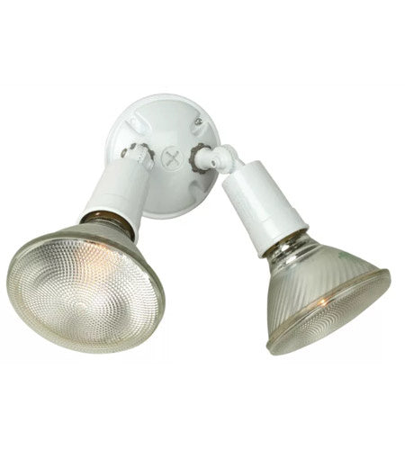 Par Holders Two Light PAR Holder in White - available from The Lighting Shoppe, trusted by Canadian homeowners