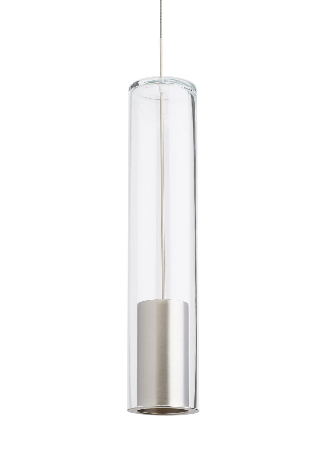 Visual Comfort Modern - 700FJCPTCS - One Light Pendant - Captra - Satin Nickel