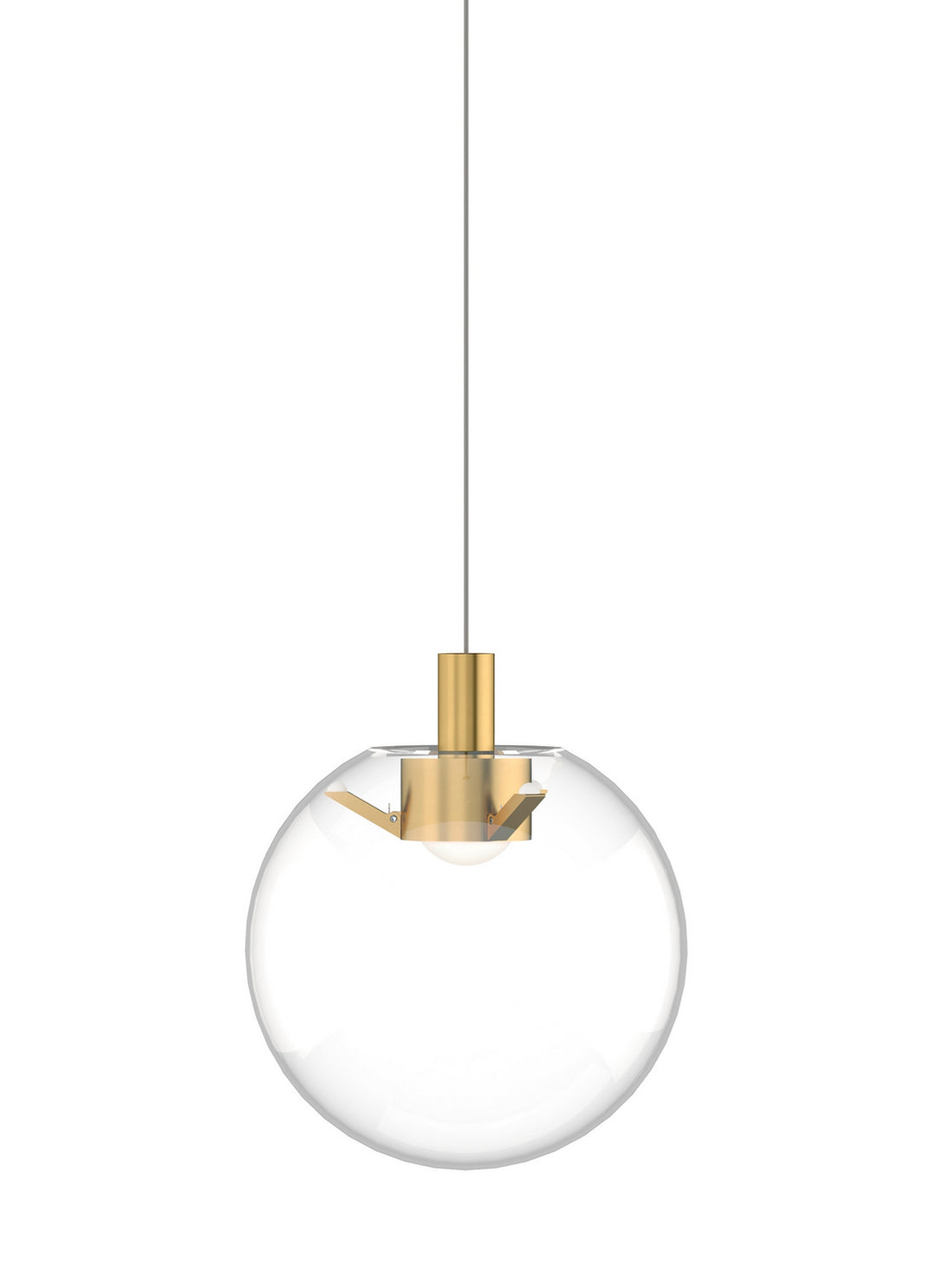 Visual Comfort Modern - 700FJPLNCNB-LED930 - LED Pendant - Palona - Natural Brass