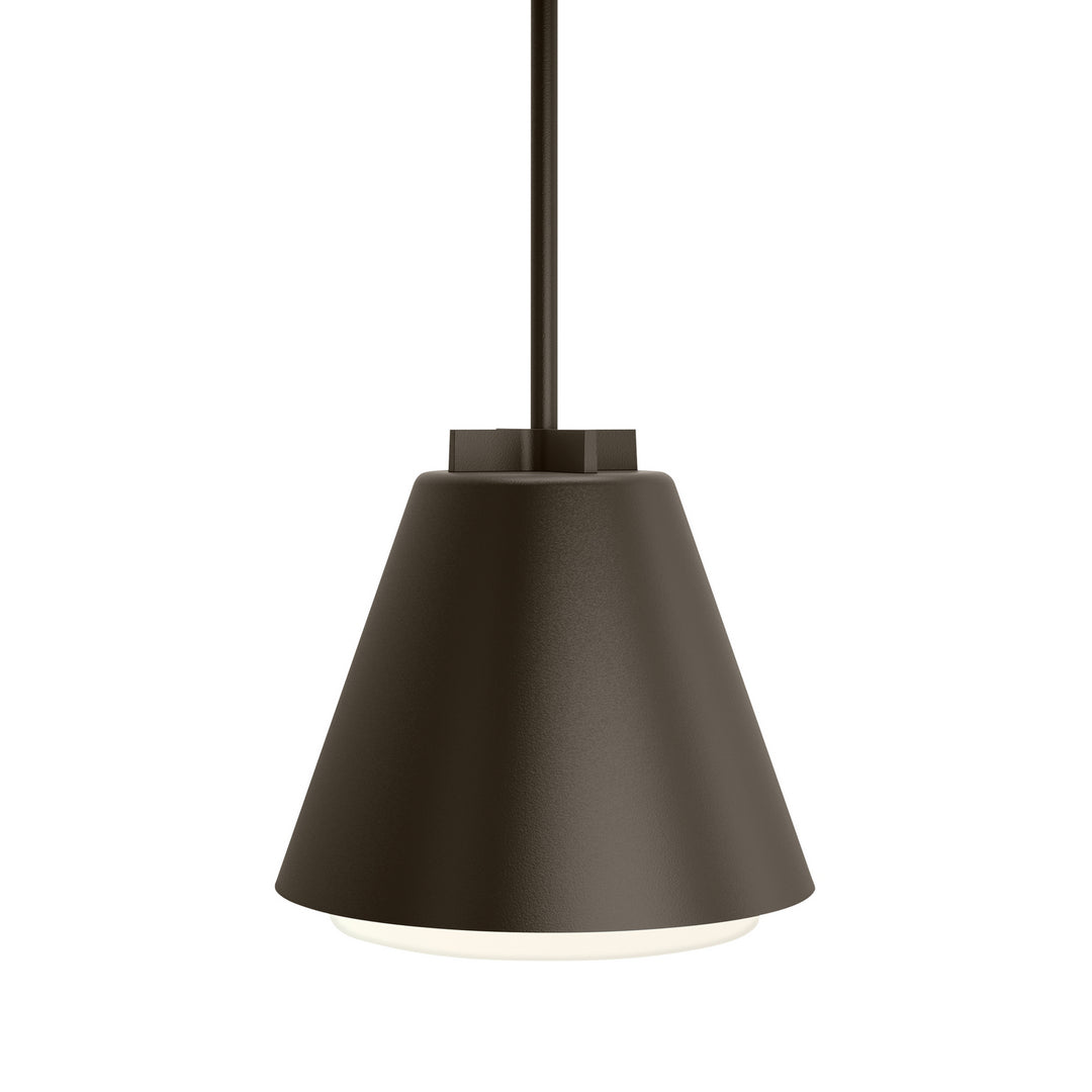 Bowman LED Outdoor Pendant in Bronze - available from The Lighting Shoppe, trusted by Canadian homeowners