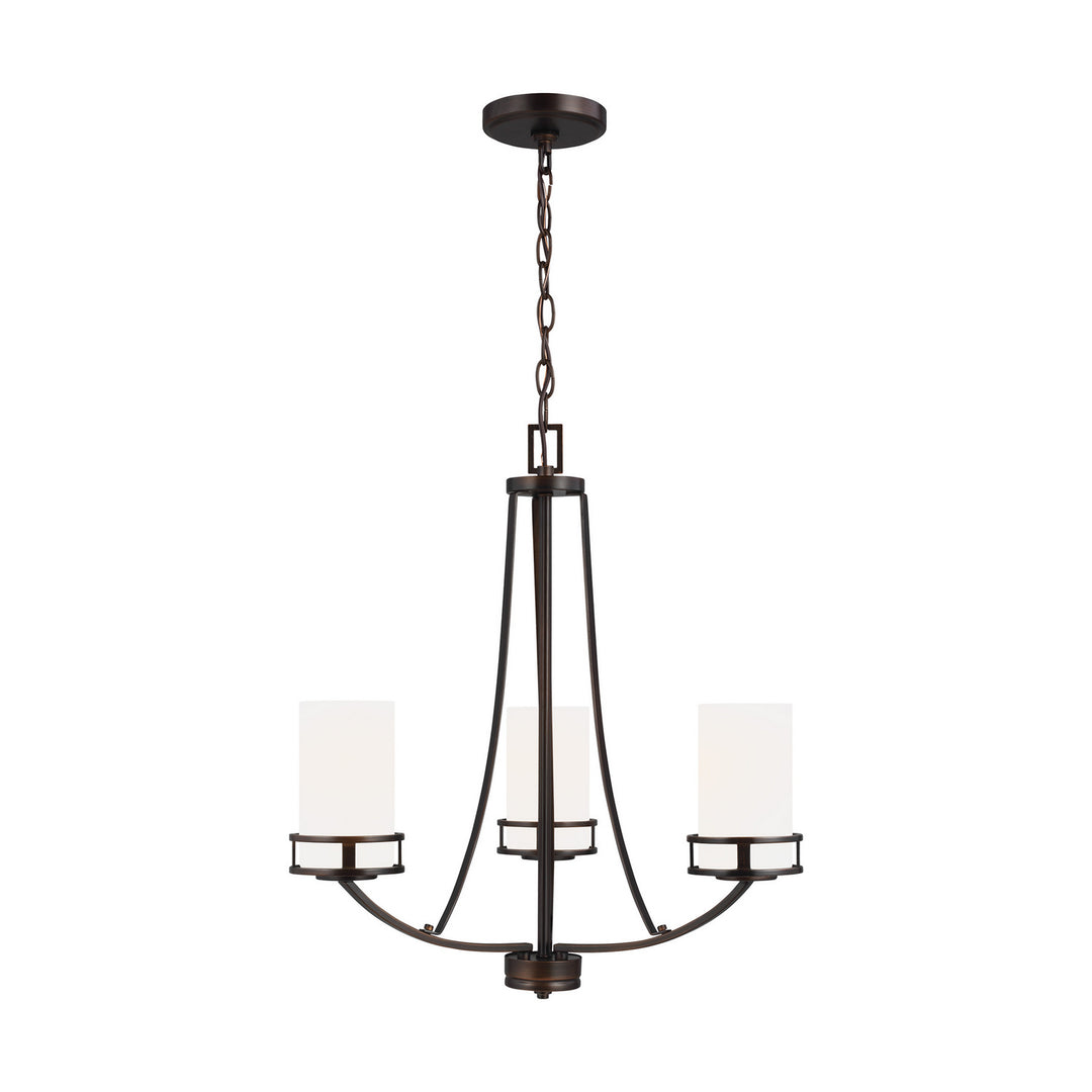 Generation Lighting Canada - 3121603-710 - Three Light Chandelier - Robie - Bronze