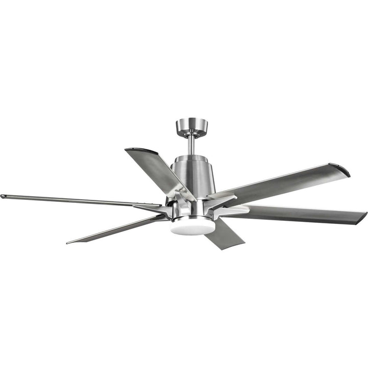 Arlo 60"Ceiling Fan in Brushed Nickel - available from The Lighting Shoppe, trusted by Canadian homeowners