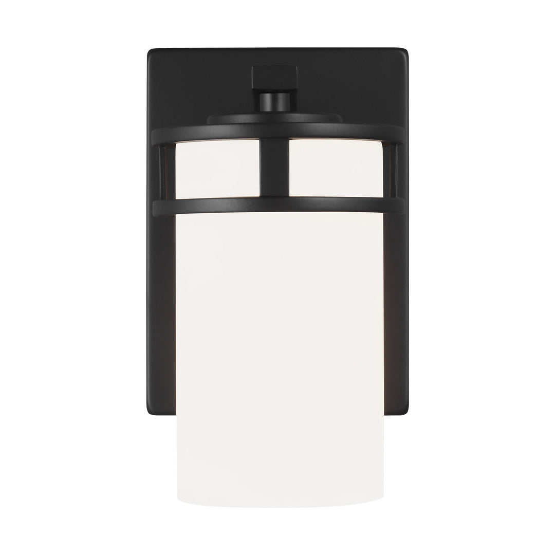 Generation Lighting Canada - 4121601-112 - One Light Wall / Bath Sconce - Robie - Midnight Black