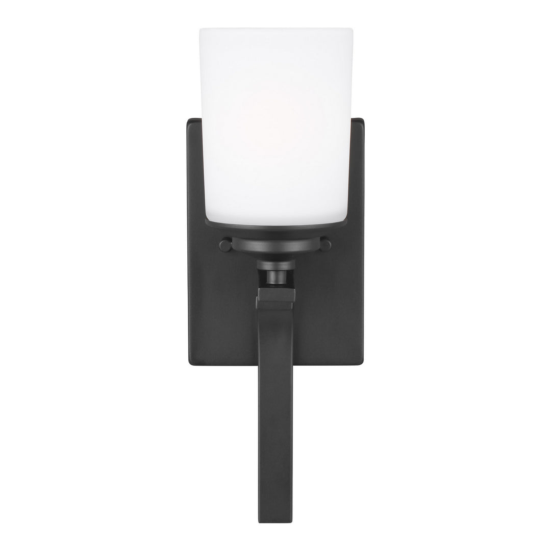 Generation Lighting Canada - 4130701-112 - One Light Wall / Bath Sconce - Kemal - Midnight Black