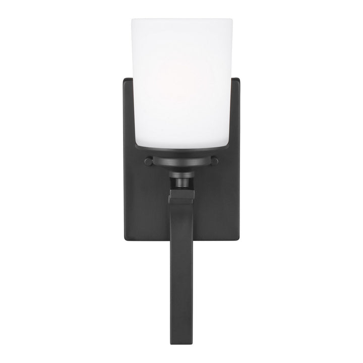 Generation Lighting Canada - 4130701-112 - One Light Wall / Bath Sconce - Kemal - Midnight Black