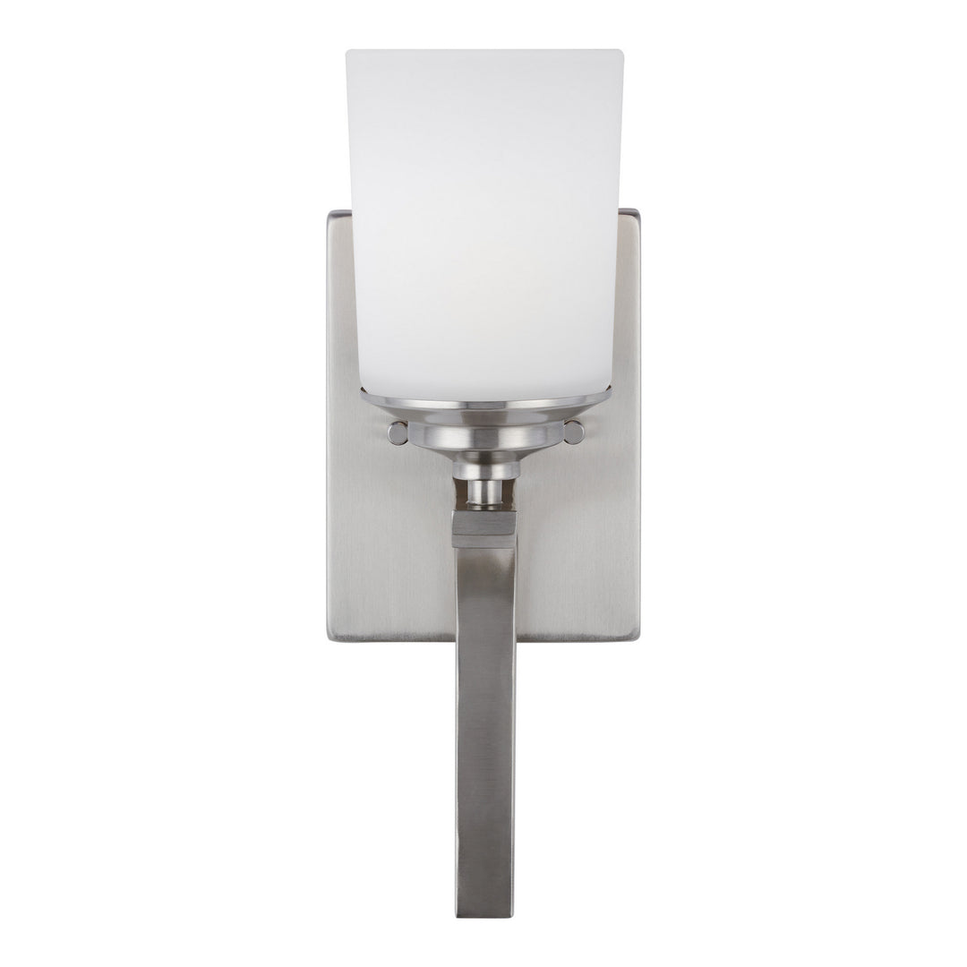 Generation Lighting Canada - 4130701-962 - One Light Wall / Bath Sconce - Kemal - Brushed Nickel