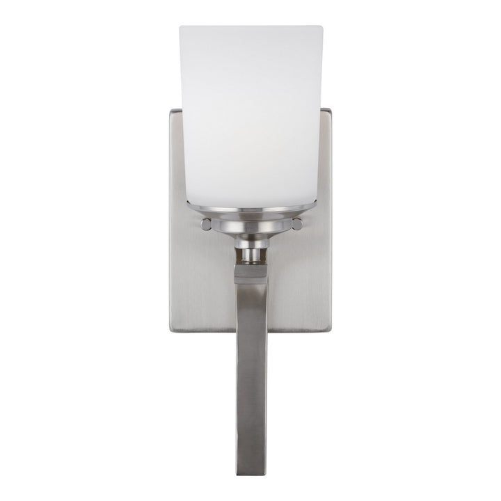 Generation Lighting Canada - 4130701-962 - One Light Wall / Bath Sconce - Kemal - Brushed Nickel