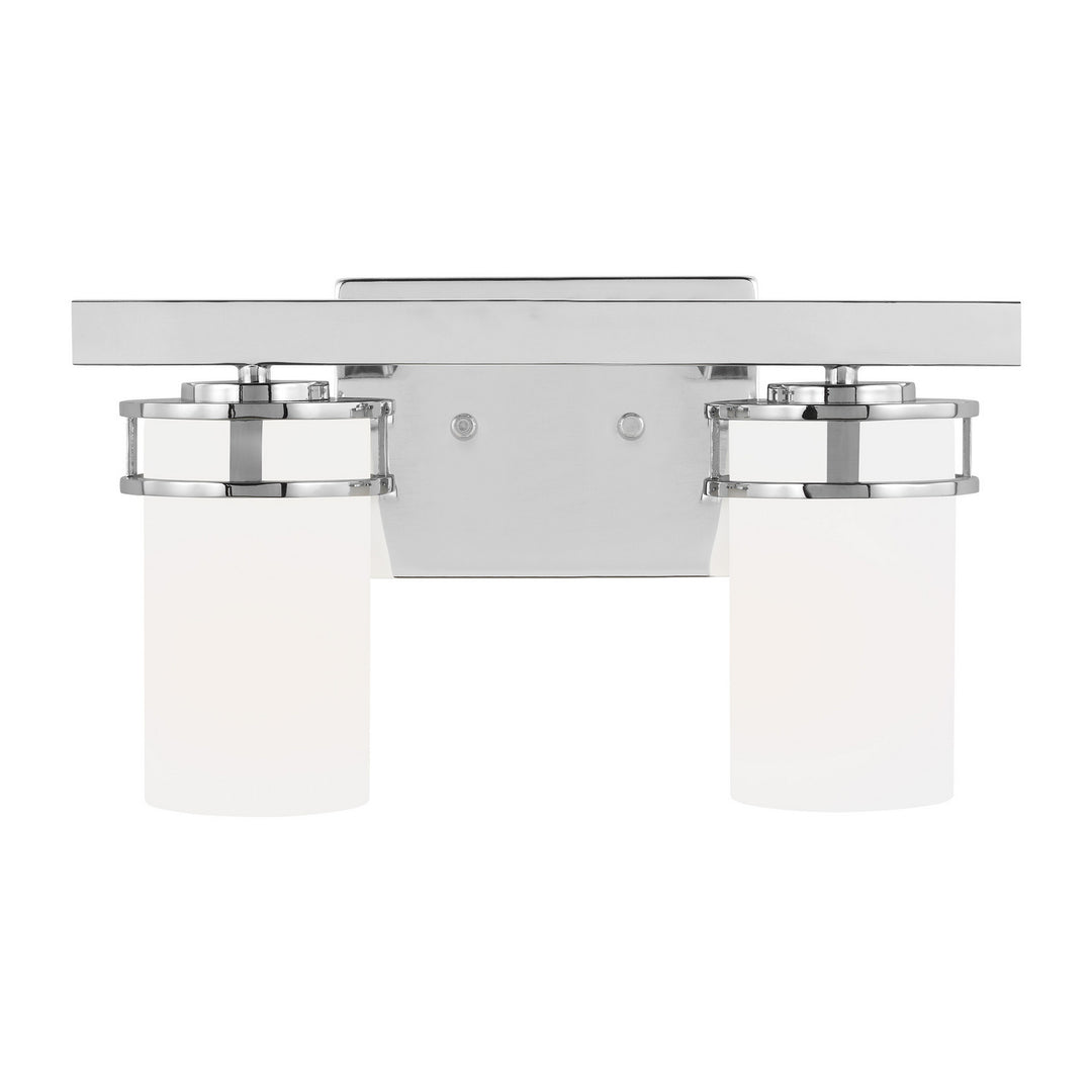 Robie Two Light Wall / Bath in Chrome - available from The Lighting Shoppe, trusted by Canadian homeowners
