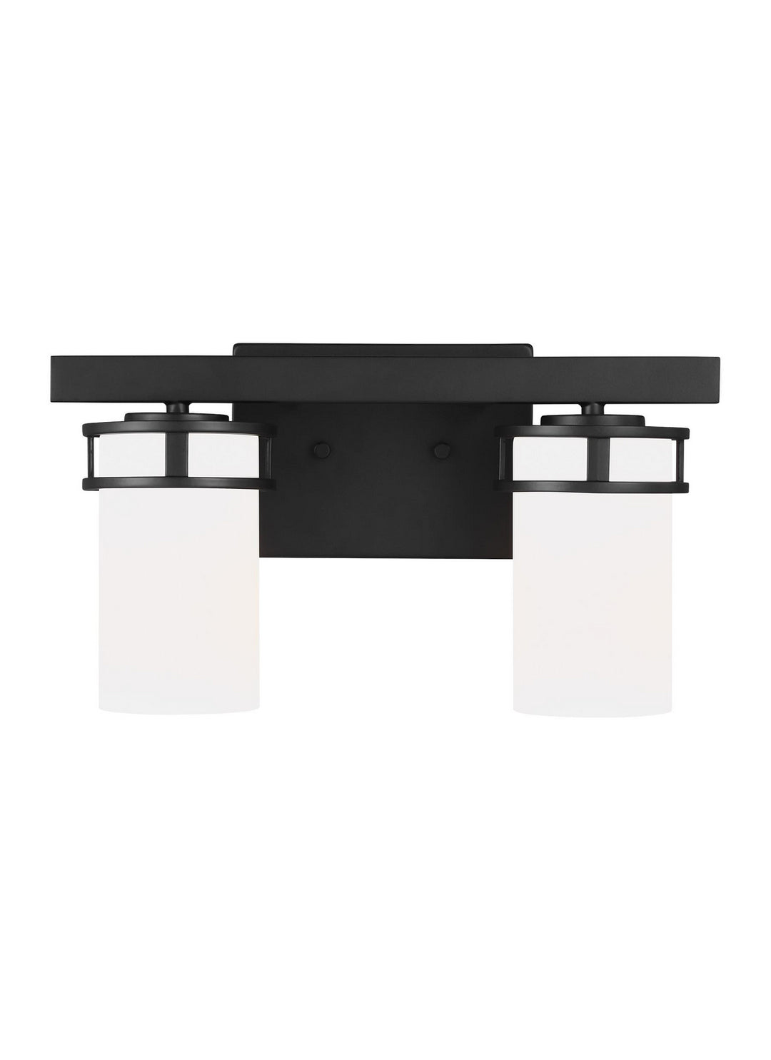 Robie Two Light Wall / Bath in Midnight Black - available from The Lighting Shoppe, trusted by Canadian homeowners