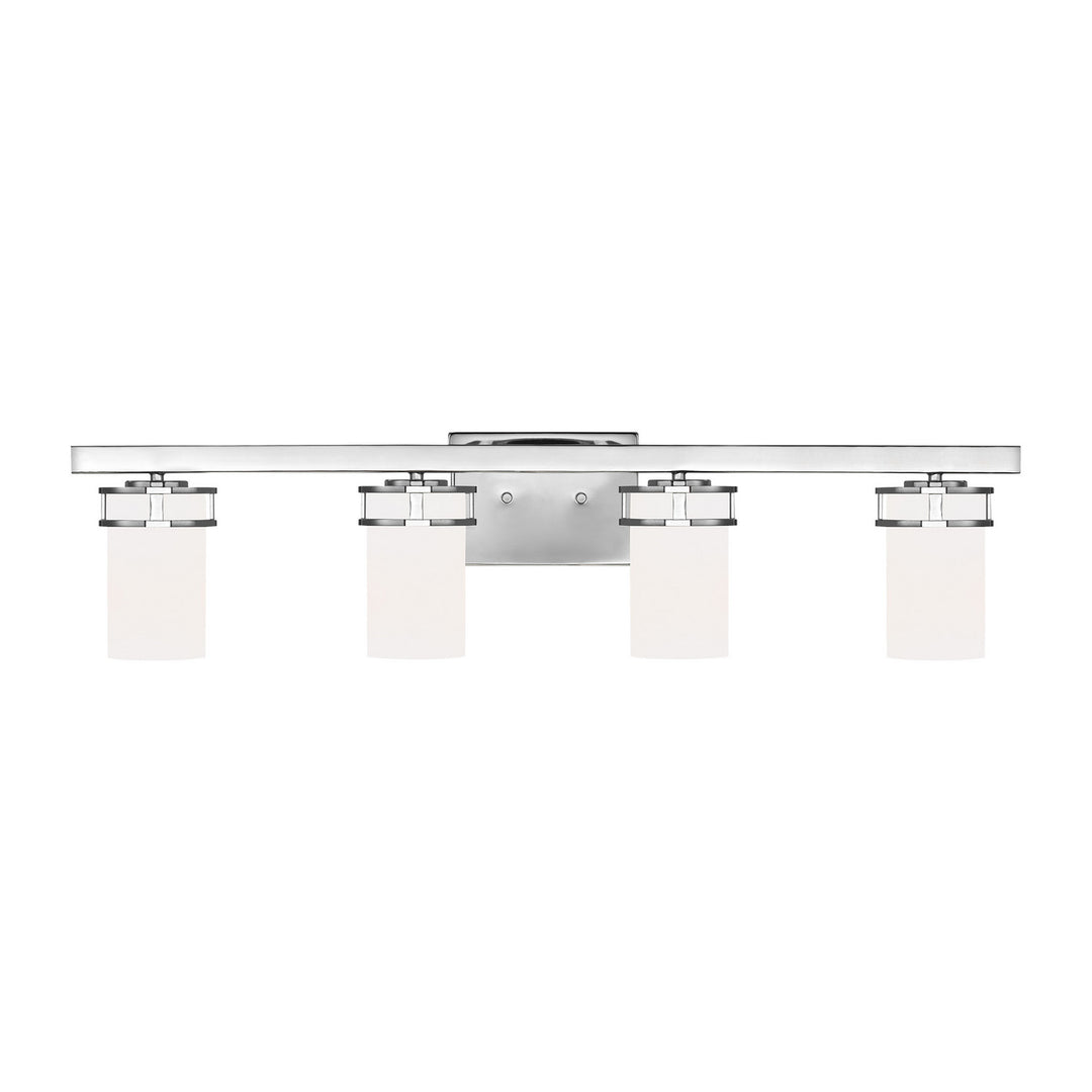 Robie Four Light Wall / Bath in Chrome - available from The Lighting Shoppe, trusted by Canadian homeowners