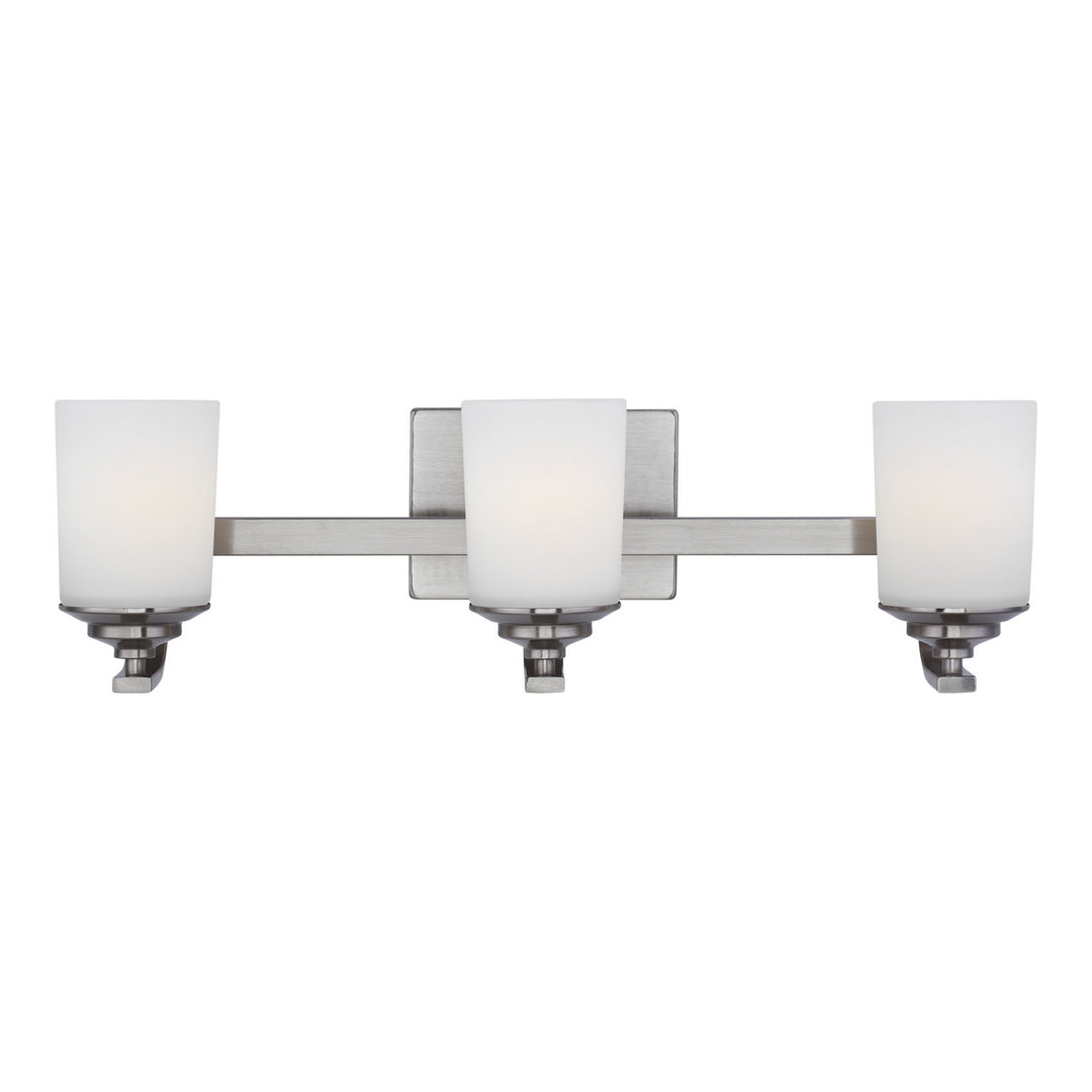 Generation Lighting Canada - 4430703-962 - Three Light Wall / Bath - Kemal - Brushed Nickel