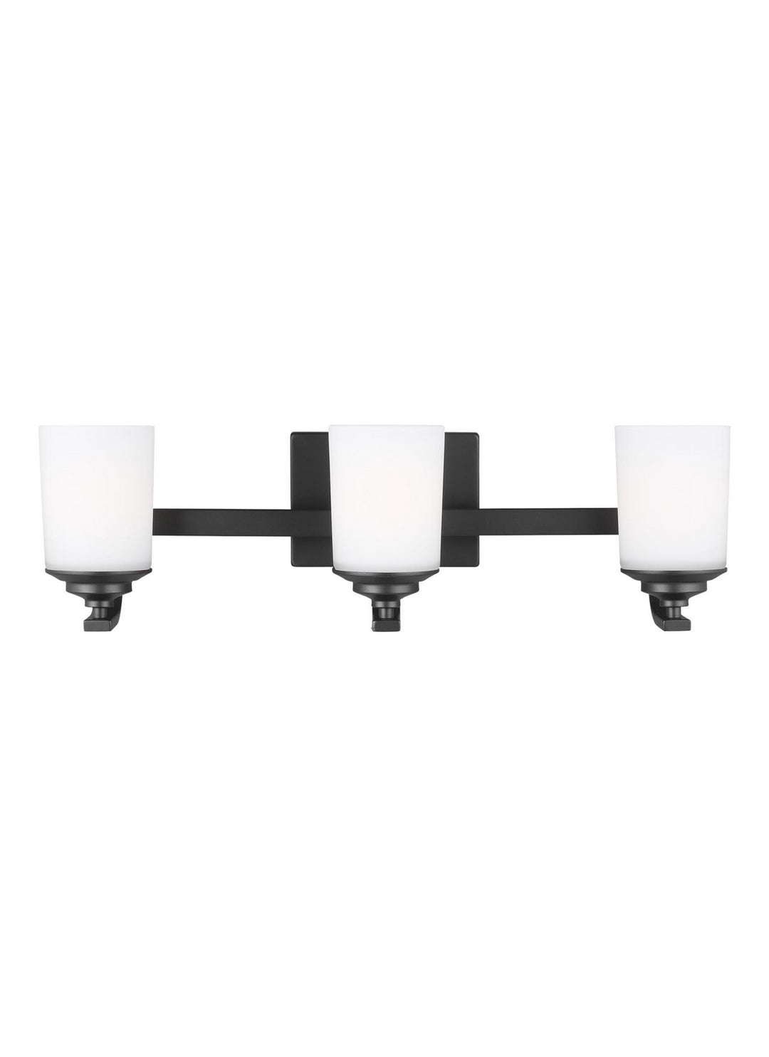Generation Lighting Canada - 4430703EN3-112 - Three Light Wall / Bath - Kemal - Midnight Black