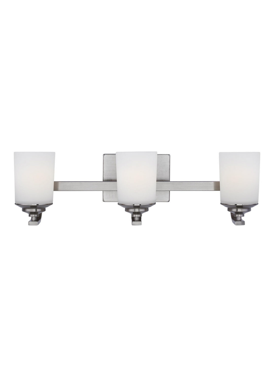 Generation Lighting Canada - 4430703EN3-962 - Three Light Wall / Bath - Kemal - Brushed Nickel