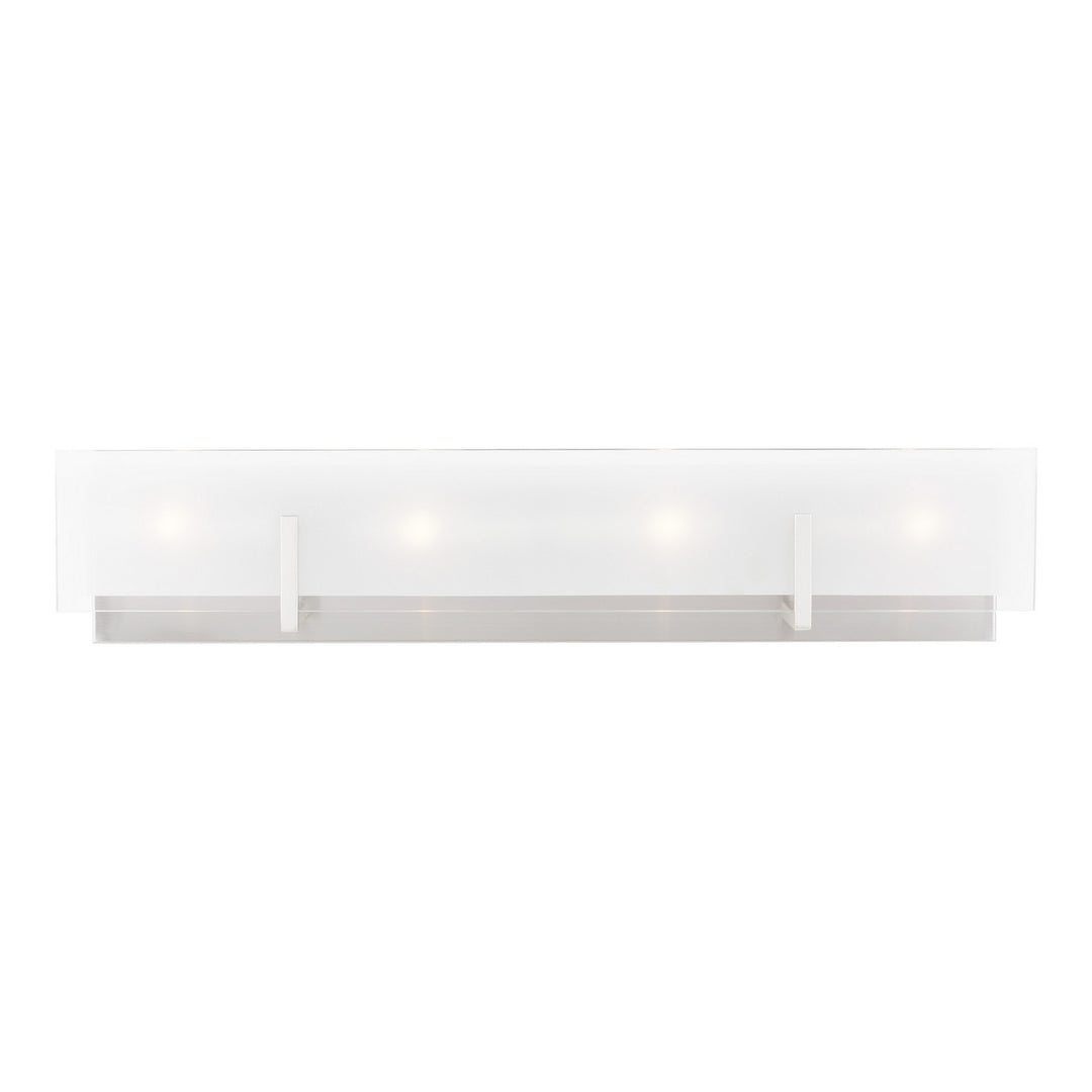 Syll Four Light Wall / Bath in Brushed Nickel - available from The Lighting Shoppe, trusted by Canadian homeowners