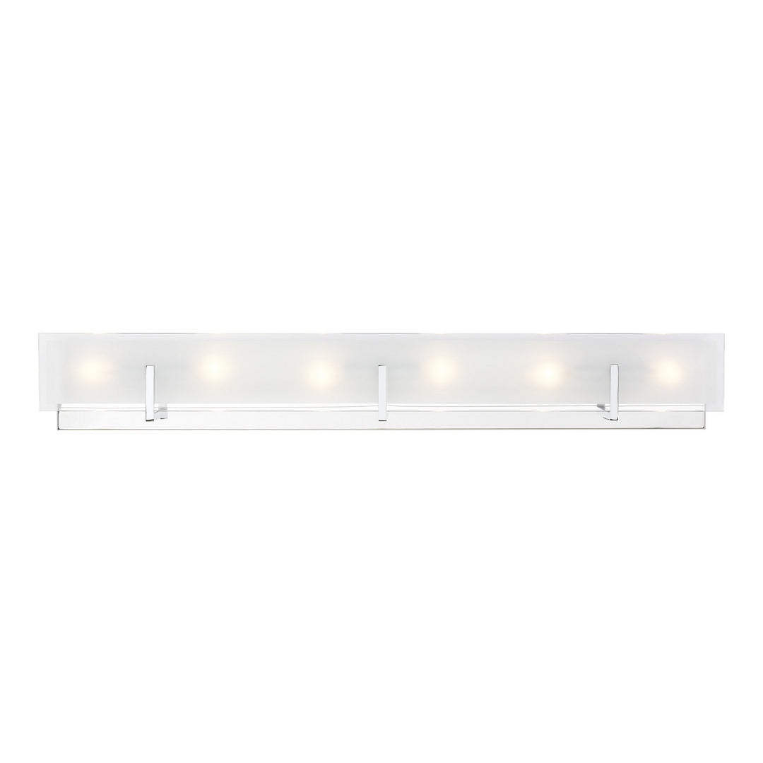 Visual Comfort Studio Canada - 4430806EN-05 - Six Light Wall / Bath - Syll - Chrome