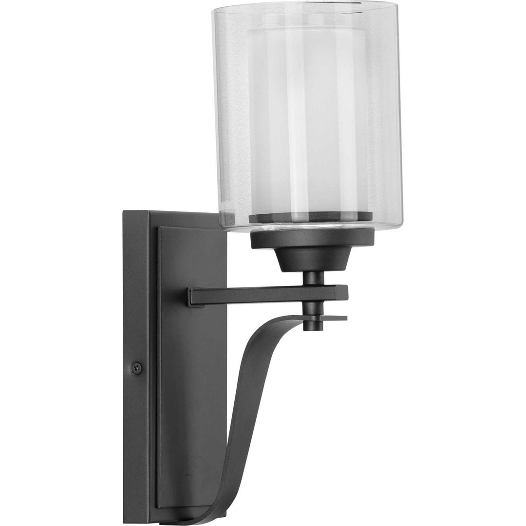 Kene One Light Wall Bracket in Graphite - available from The Lighting Shoppe, trusted by Canadian homeowners