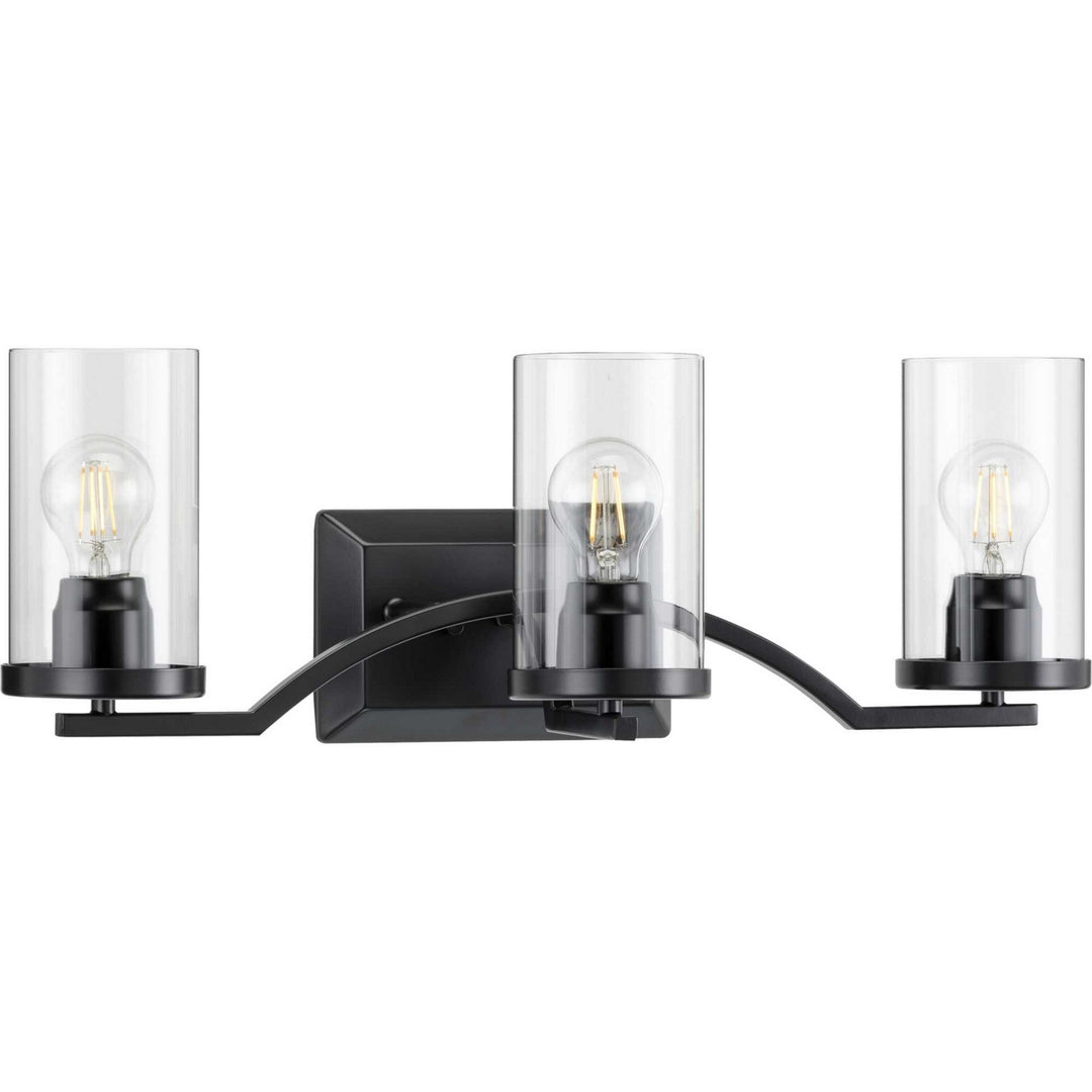 Lassiter Three Light Bath in Black - available from The Lighting Shoppe, trusted by Canadian homeowners