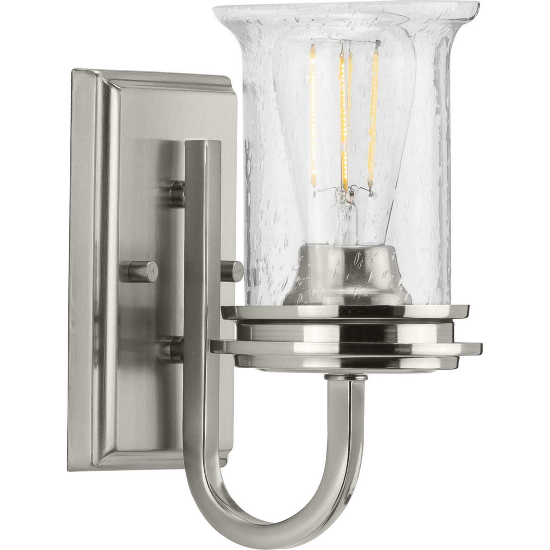 Winslett One Light Bath in Brushed Nickel - available from The Lighting Shoppe, trusted by Canadian homeowners
