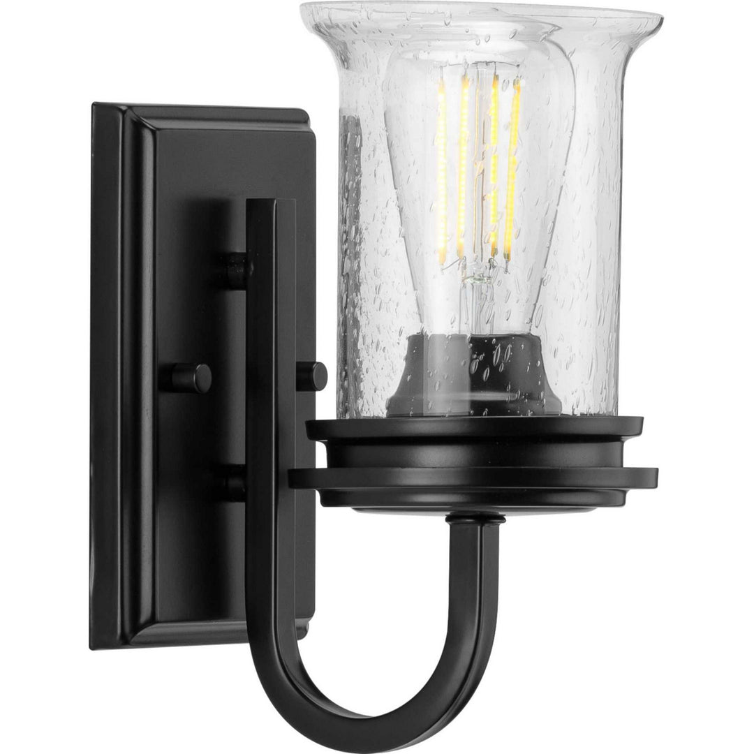 Winslett One Light Bath in Black - available from The Lighting Shoppe, trusted by Canadian homeowners